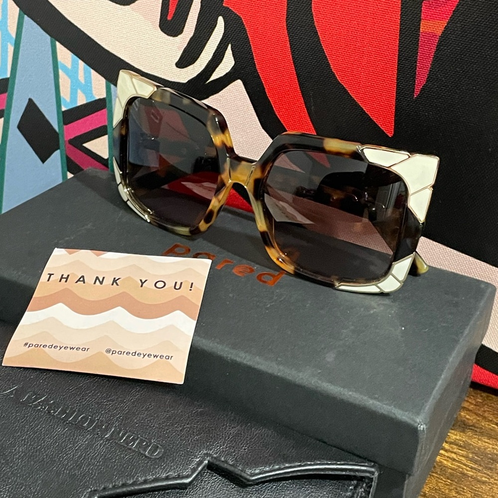 Pared Eyewear Sun and Shade Retro Dark Tortoise